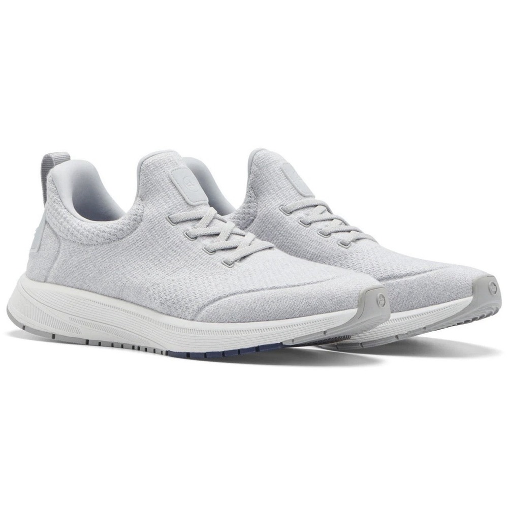 Peter Millar Crown Sport Tellustride Sneaker Mens 8.5 Platinum Gray Slip On